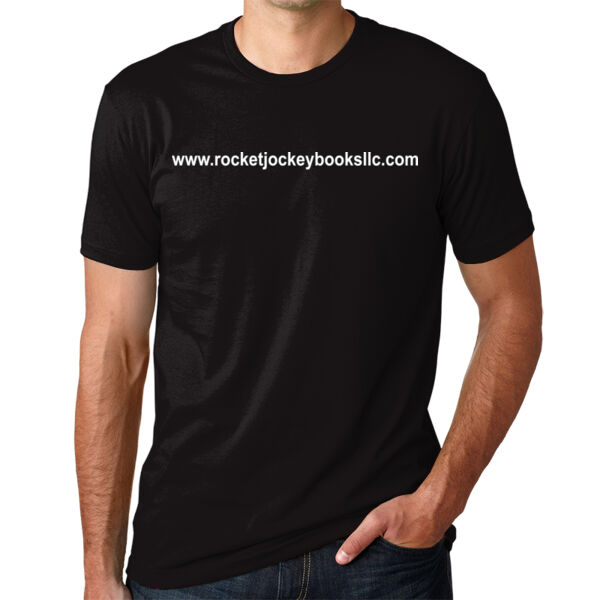 BLACK ROCKET JOCKEY TEE- 3600 Next Level Apparel Unisex Cotton T-Shirt  Thumbnail